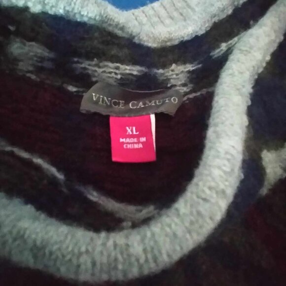 Vince Camuto Fair Isle Sweater: Just In Time For Football Season - Picture 5 of 6
